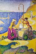 Paul Signac Women at the Well Germany oil painting artist